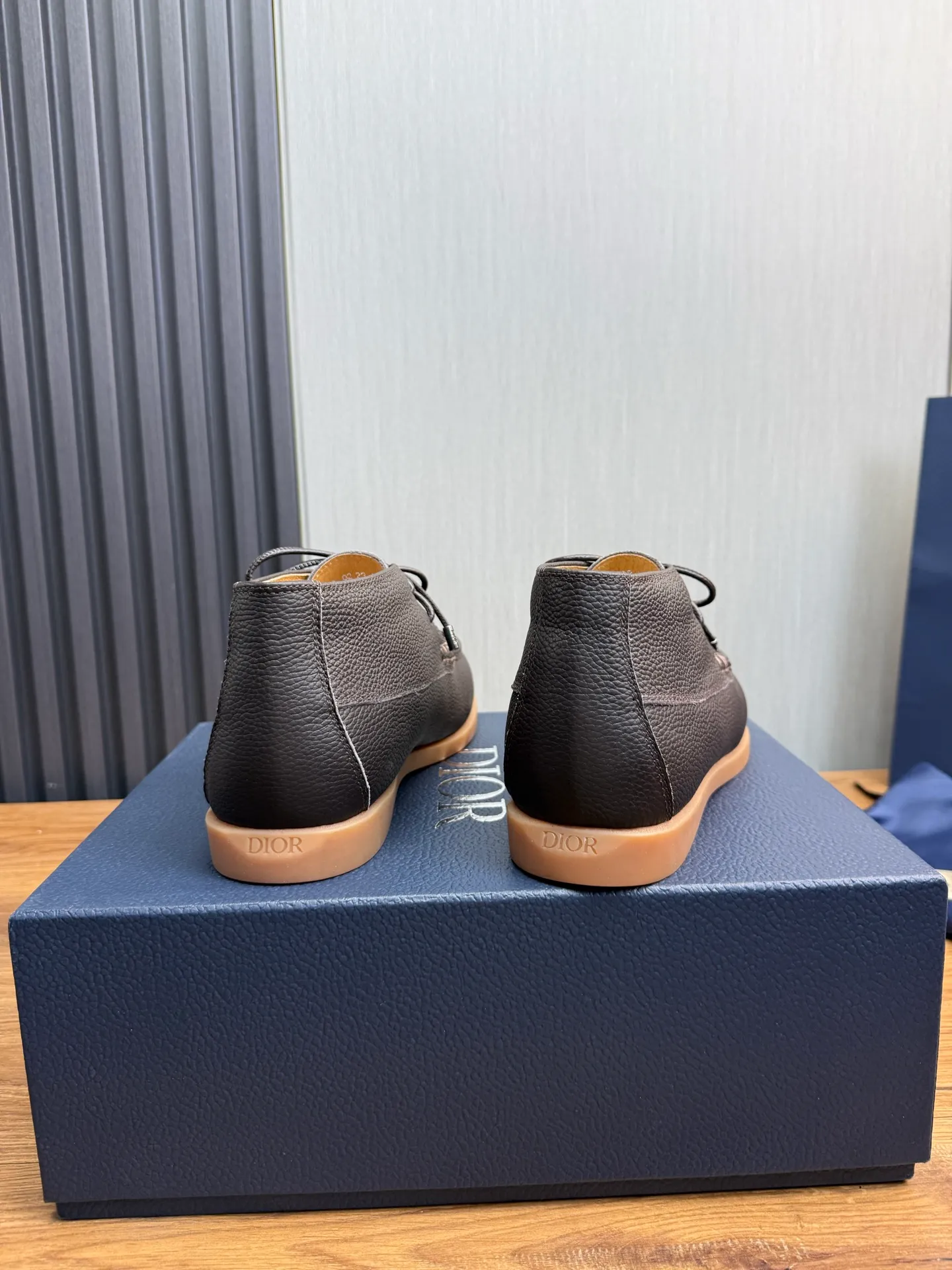 Factory price 620💰🈶Pili.Mauri [Dior] Men's official website na hot sale🔥Imported cowhide + cowhide lining. Original rubber wear-resistant outsole. High quality shipment ⬆️Code number 38-44, (45 customized)
